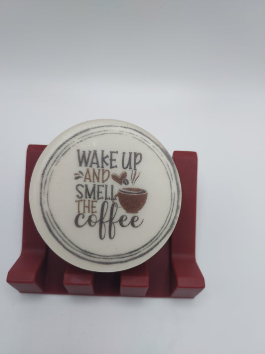 Wake Up and Smell Coffee Soap Bar