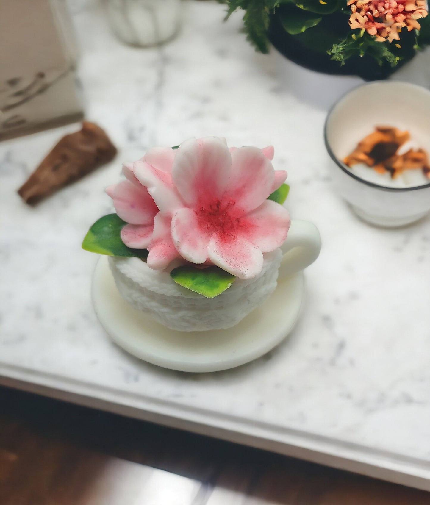 Cherry Blooming Soap Cup