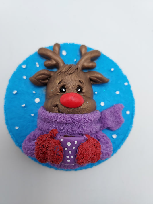 Christmas Rudolph Soap