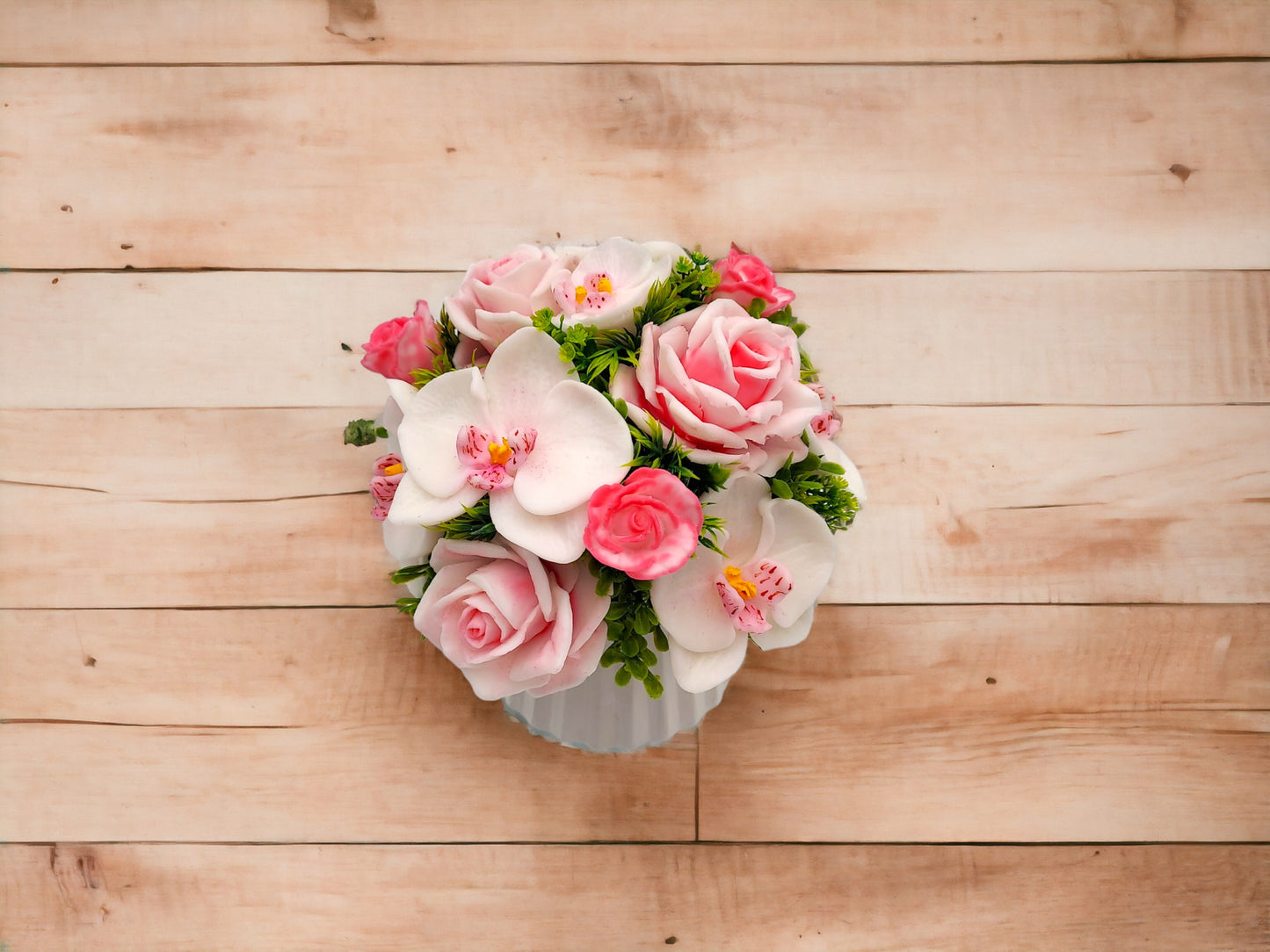 Baby Pink Soap Flowers Bouquet