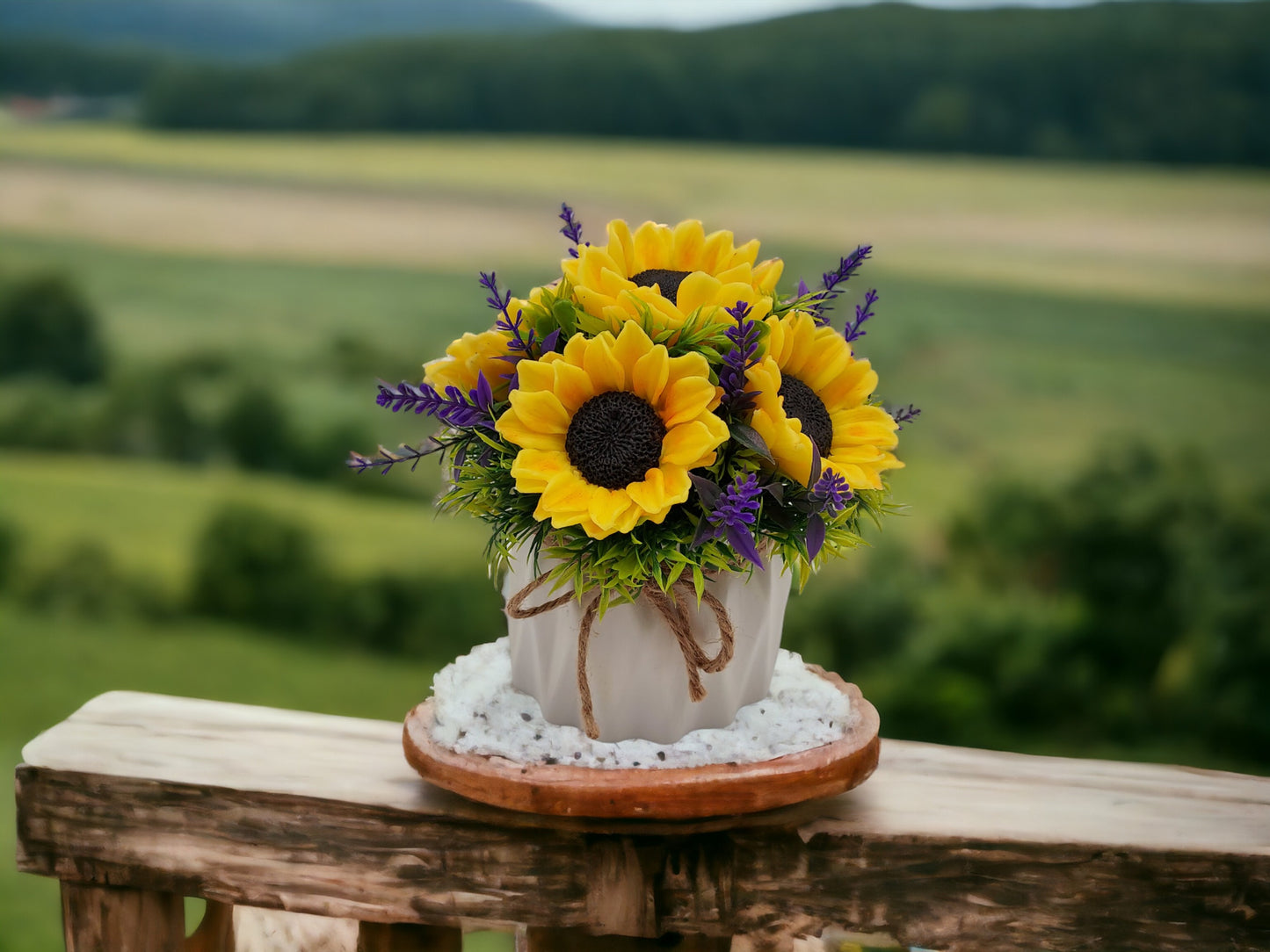 Sunflower Bouquet Soap