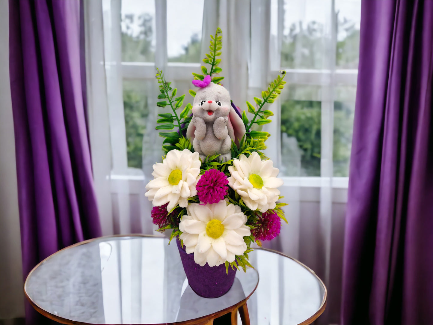 Soap Bunny Chamomile Bouquet