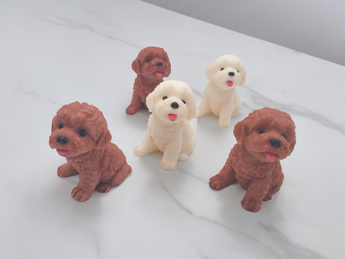 Adorable Poodle Puppy Soap