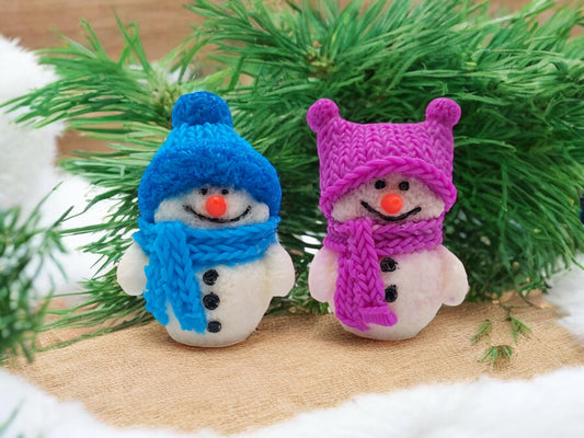 Two Snowman Friends Soap - Holiday Cheer