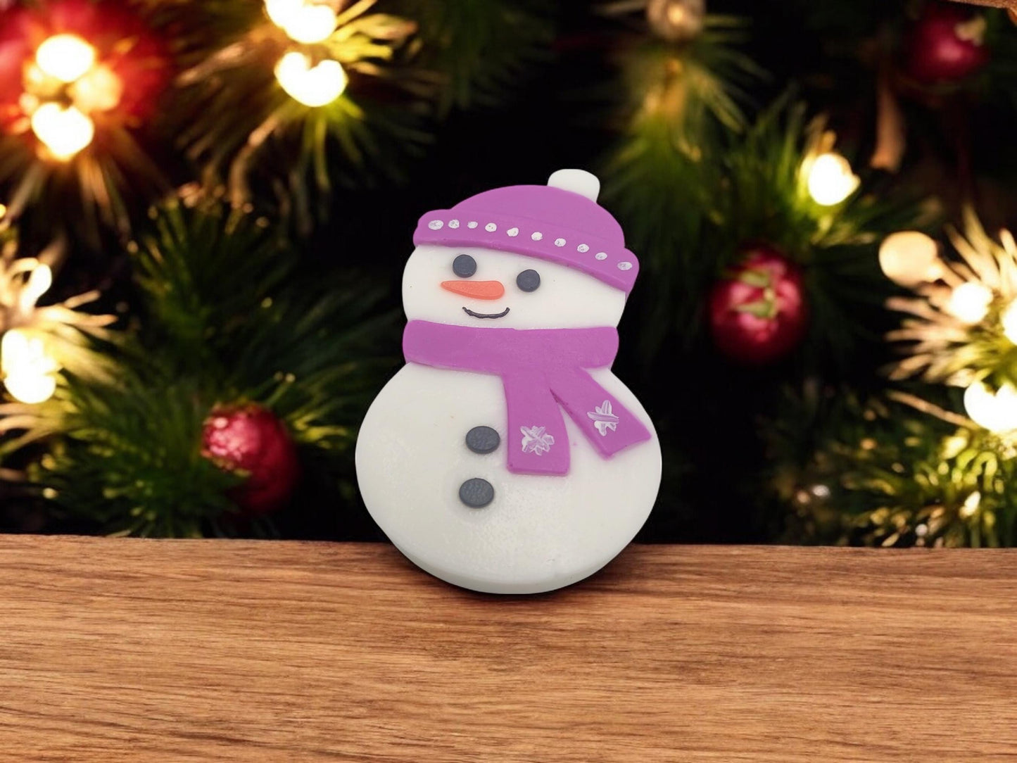 Snowman Christmas Soap  -  Moisturizing Soap