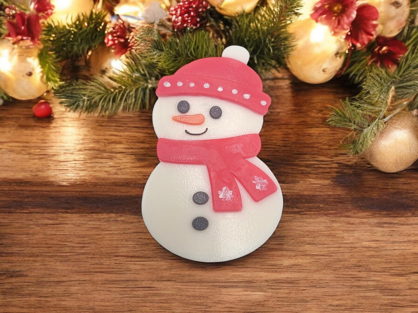 Snowman Christmas Soap  -  Moisturizing Soap