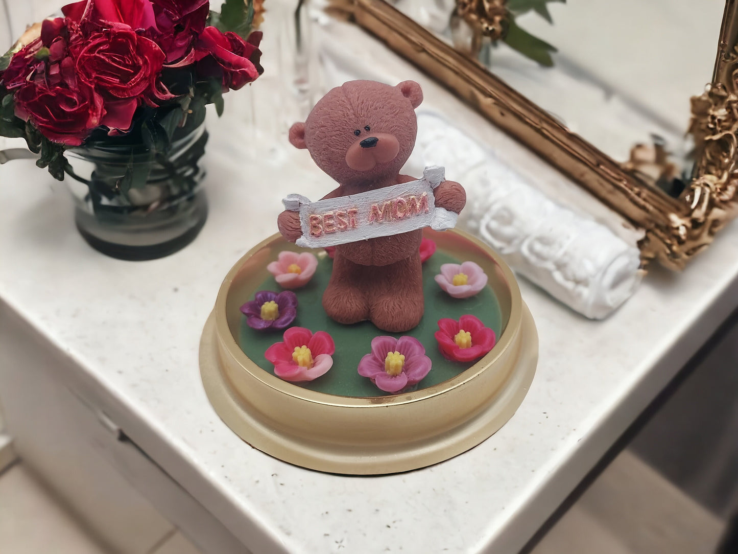 Bear Soap - Say 'Best Mom'