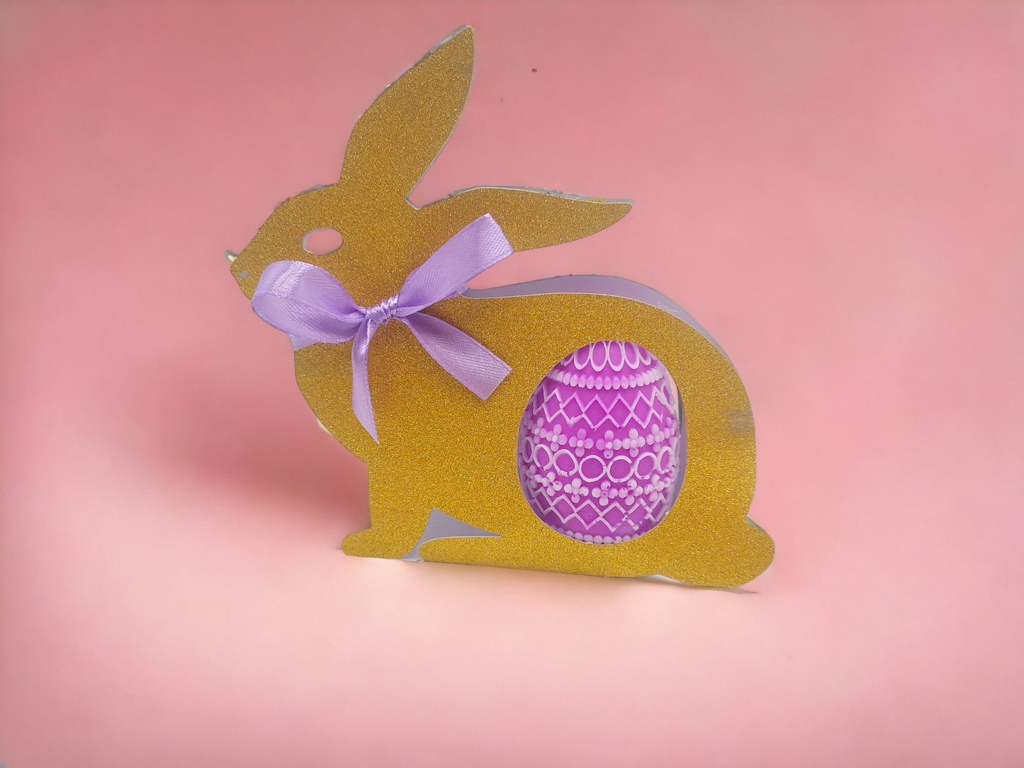 Easter Egg Soap in Bunny-Shaped Gift Package - Handcrafted Shea Butter Glycerin Soap - Perfect Easter Gift