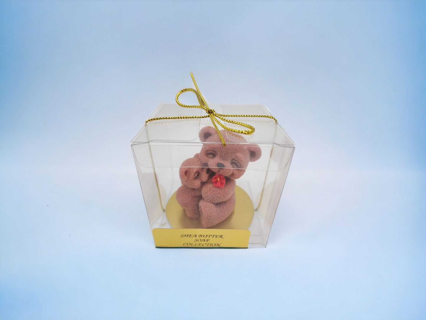 Bear Mom and Baby Soap Sculpture