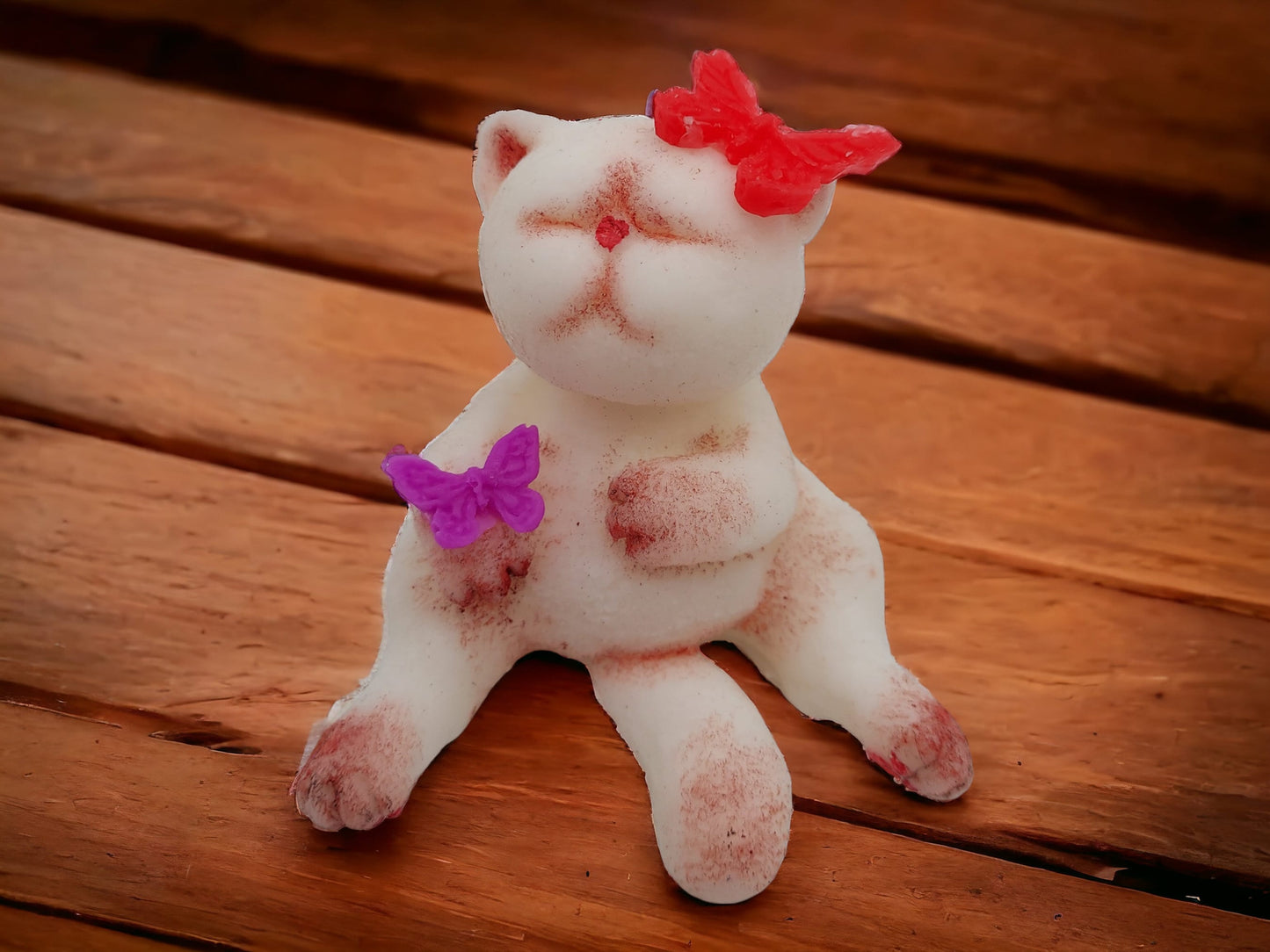 Lazy Cat Soap Sculpture